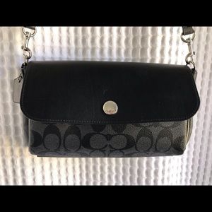 Small COACH cross shoulder or clutch 9”x 5”